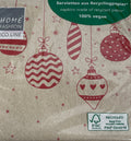 ECO Natural Napkins - Just Baubles Christmas