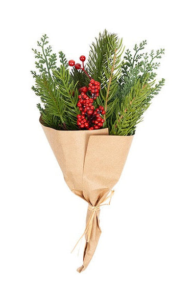 Spruce & Berry Bouquet 30cm