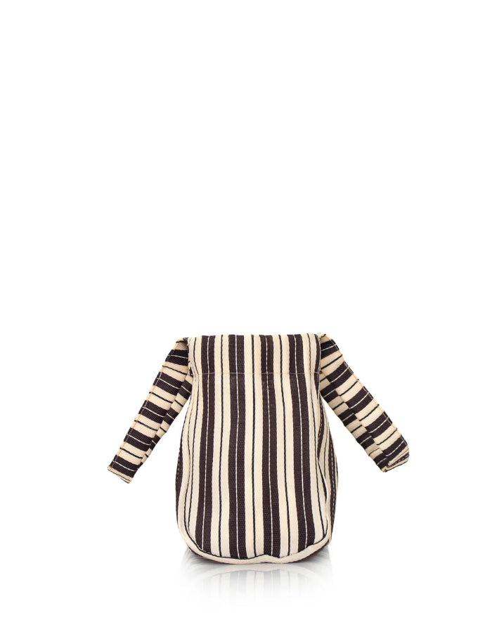 Eau Bags - Striped Recycled Nylon Bag - Tote Handbag