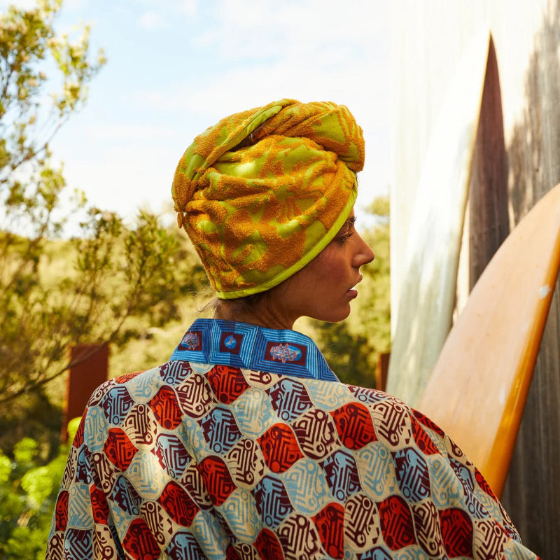 Sage and Clare Rosalia Hair Wrap - Dune
