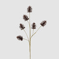 Glitter Pinecone Spray - brown