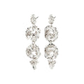 Act Earrings - Silver Plated