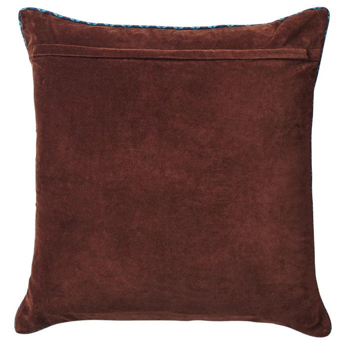 Sage and Clare - Marnie Velvet Cushion - Umber