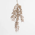 Glitter Cascading Leaf Hanging Decoration Gold