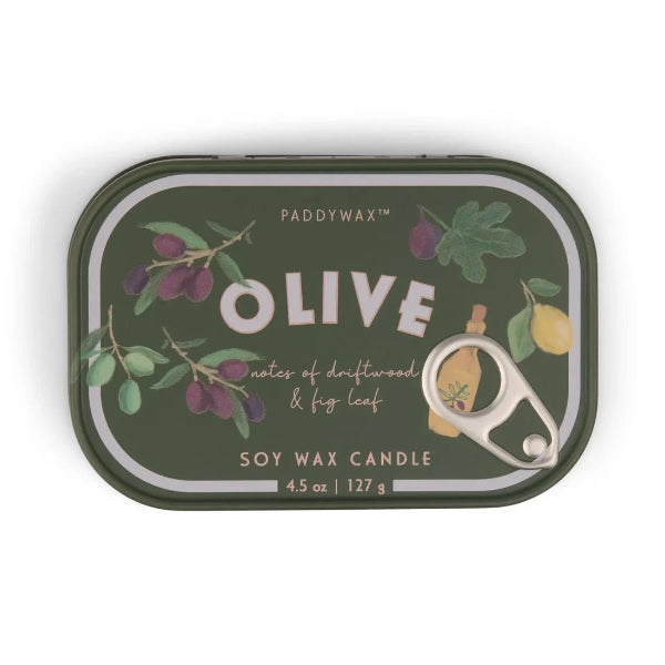Paddywax Bistro Tin Candle 127g/4.50z