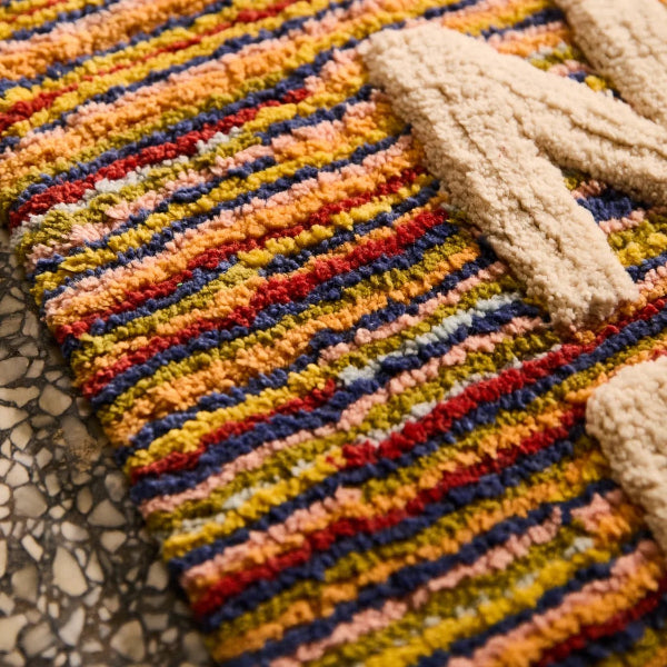 Sage and Clare - Tula Nudie Bath Mat - Burnt Sienna
