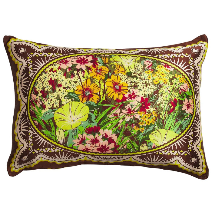Sage and Clare Ramona Silk Pillowcase - Umber Standard