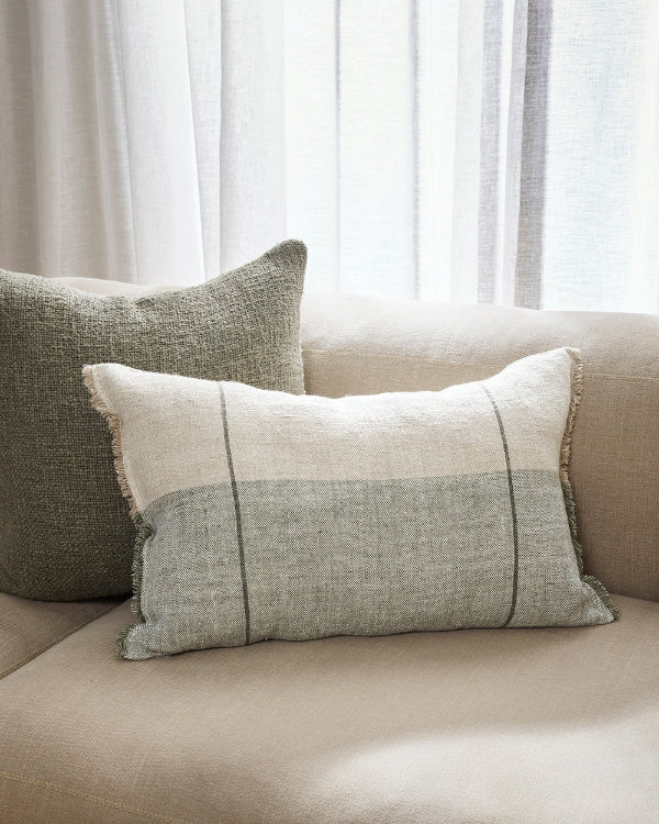 Baya Cyprian Cushion - Sage |  - Three Sizes