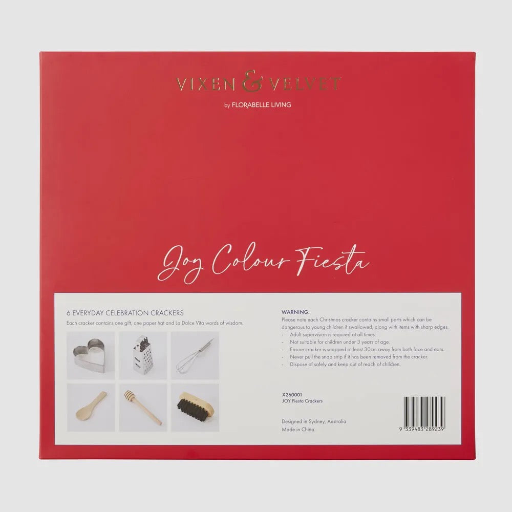 Joy Crackers set/6