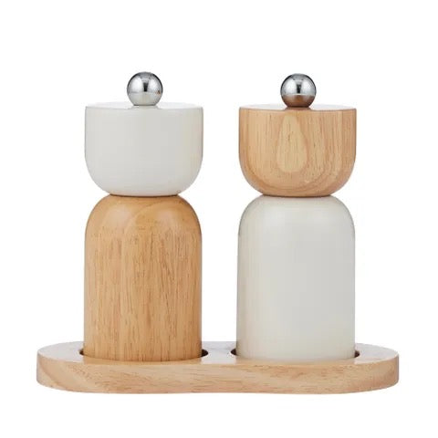 S&P Grinder Wood Set 3pc