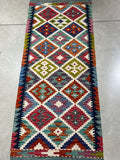 Vintage Handwoven Rug 149x61m - piece 1205