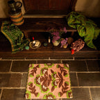 Sage and Clare - Winona Bath Mat - Carnelian