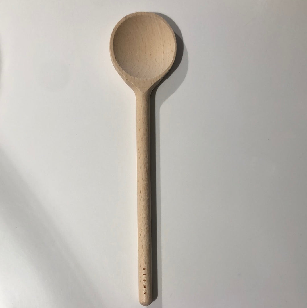 DISHY BEECHWOOD SPOON ROUND 30CM