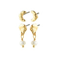 Oryth Earrings 2 in 1 Set Gold-plated