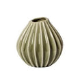 BROSTE Vase Wide Small - Glossy Dry Sage
