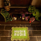 Sage and Clare - Romy Nudie Bath Mat - Cactus Green