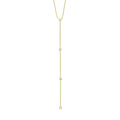 Root Y-Necklace - Gold-plated