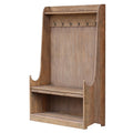 Old Oak Entrance Unit w/ seat & Hooks -coming soon
