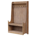 Old Oak Entrance Unit w/ seat & Hooks