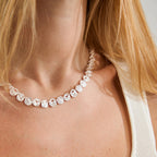 Fire Necklace - Silver Plated