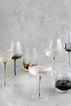 Broste Short Tumbler Amber - Set/4