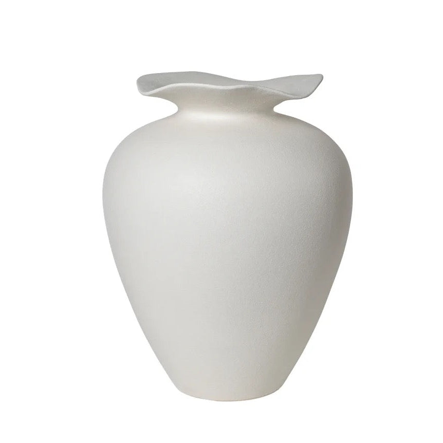 BROSTE Vase Florentina L - Off-White