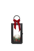 Noir Lantern w/ 1 LED Candle Black - Small