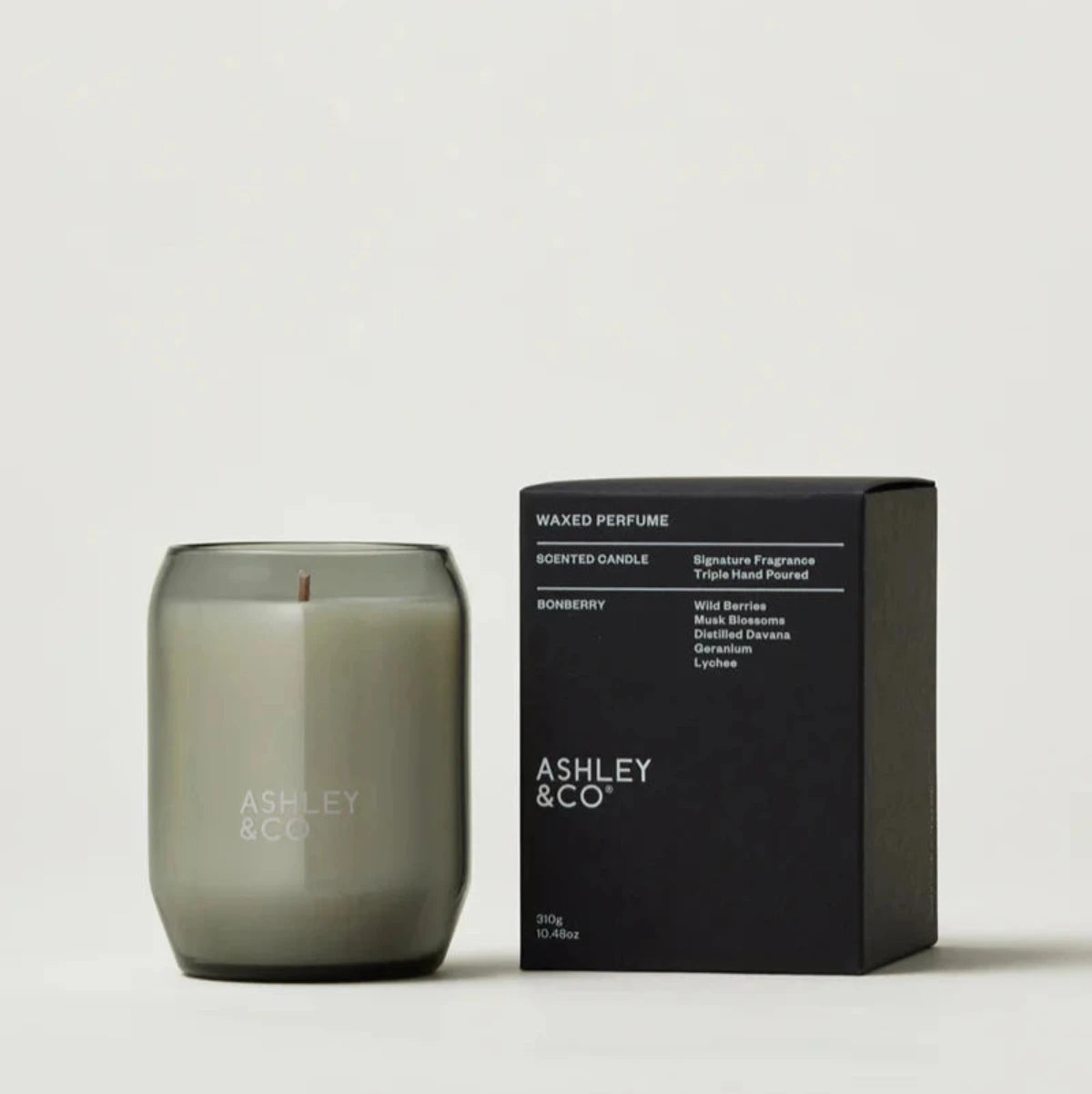 Ashley & Co  Waxed Perfume Candle - Bonberry