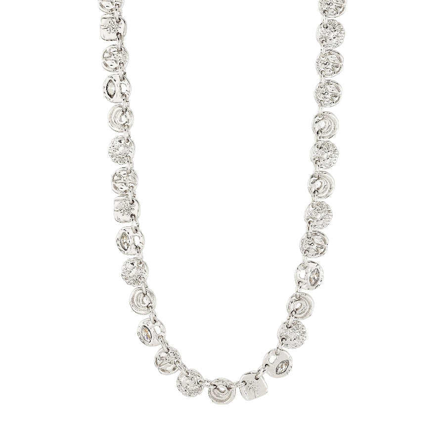 Fire Necklace - Silver Plated