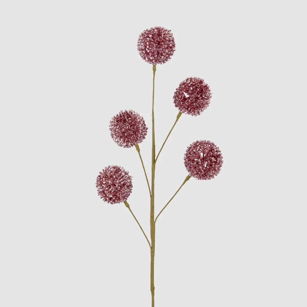 Glitter Pompom Spray 60cm