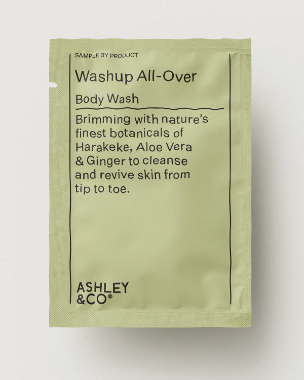 Washup All-Over Body 10ml sachet sample- Tui & Kahili
