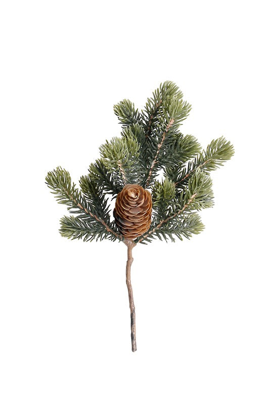 Balsam Fir Spray w/ Cone 25cm