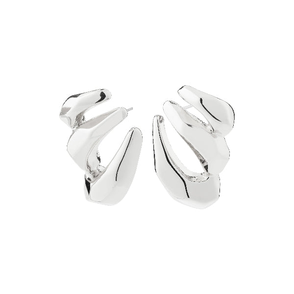 Presence Earrings - Silver Plated