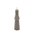 Sirius Nordic Sculpture - Sille Candle - Warm Grey