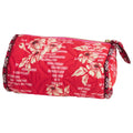 Sage and Clare Marta Makeup Bag - Vermillion
