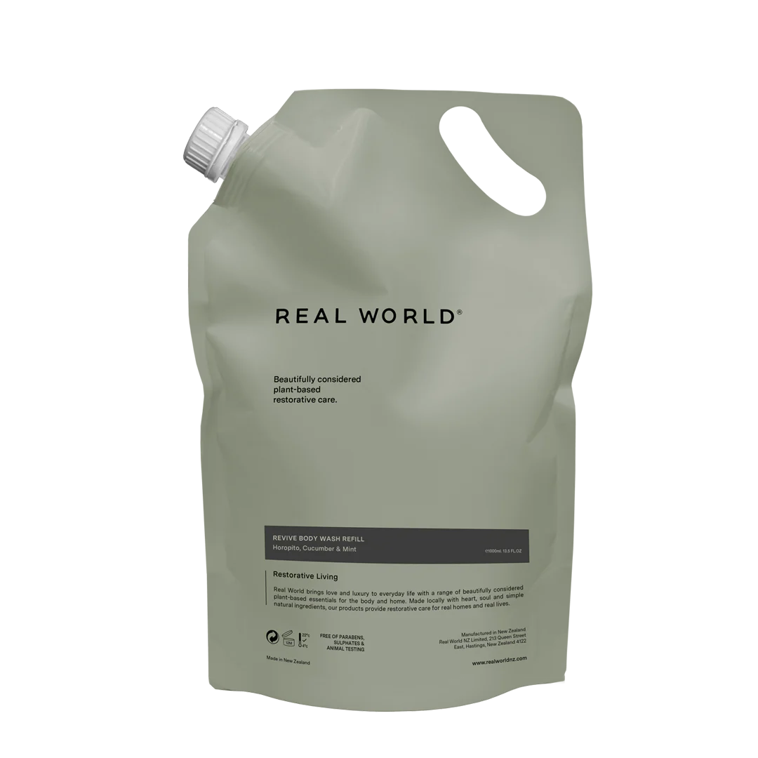 Real World Horopito, Cucumber & Mint Hand Wash Refill