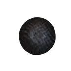 ANKARA Round Plate - Black