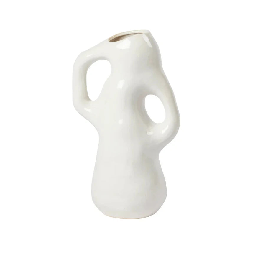 BROSTE Vase Isolde - White
