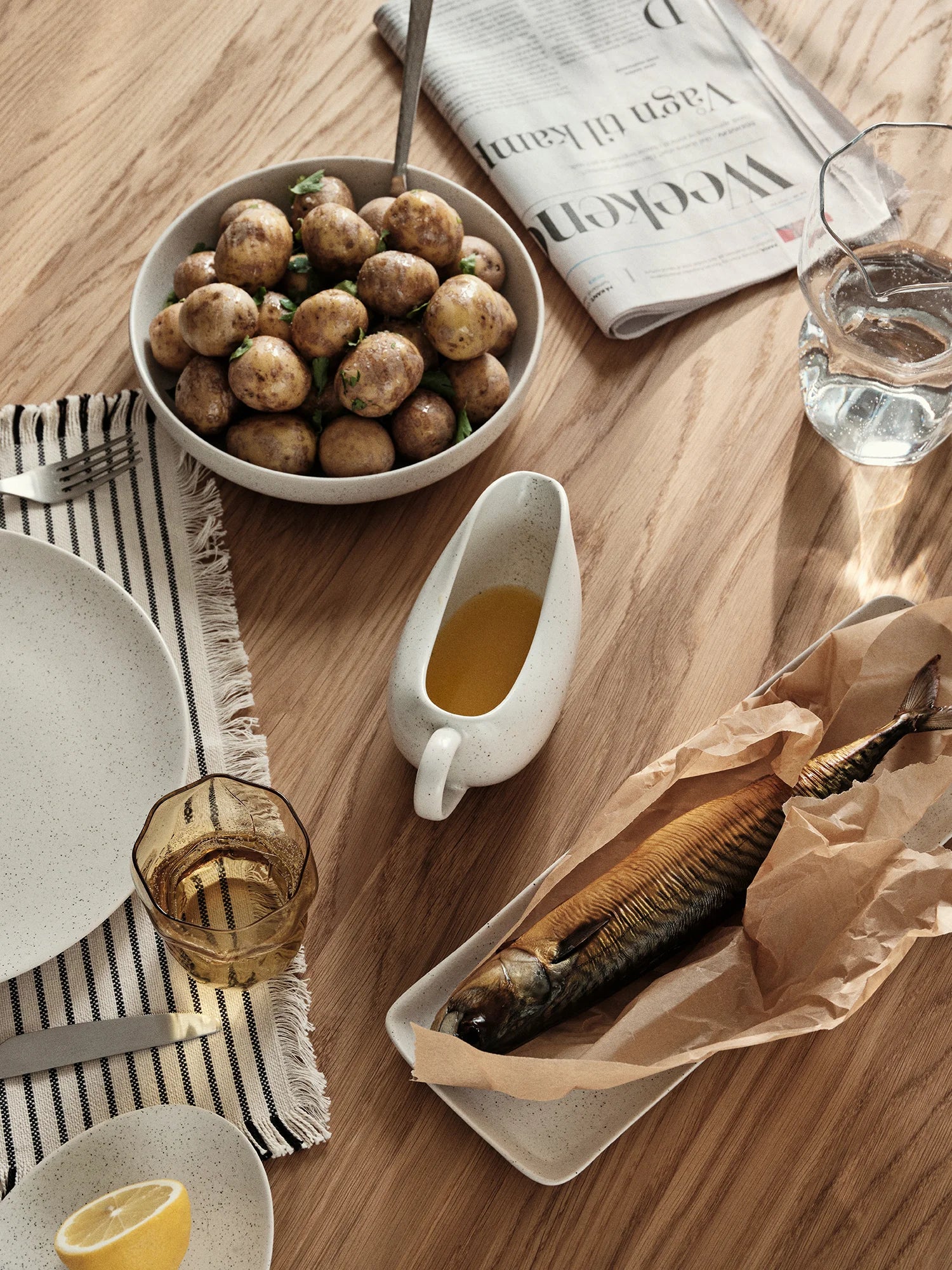 BROSTE Nordic Vanilla Gravy Bowl