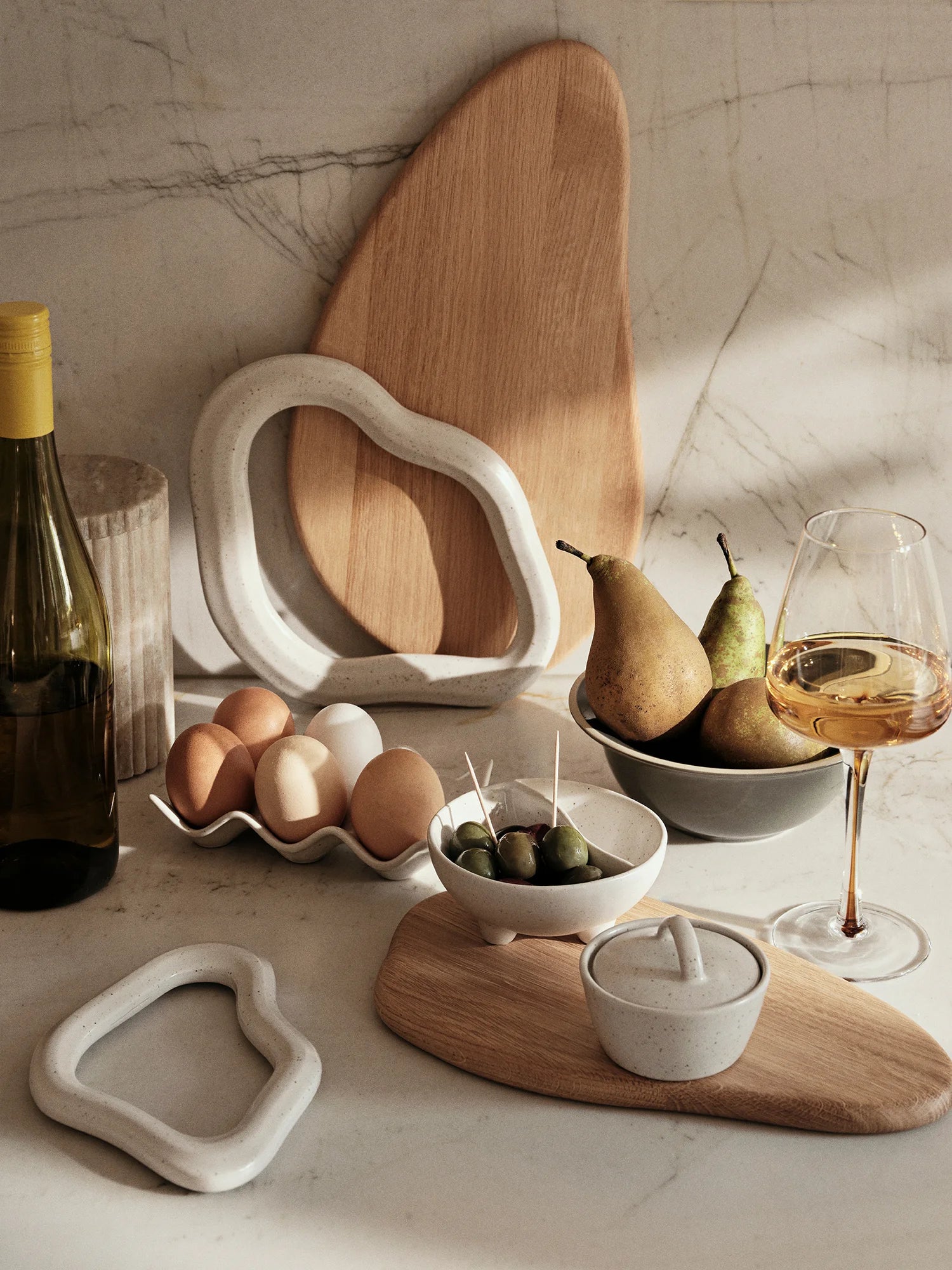 BROSTE Nordic Vanilla Olive Bowl