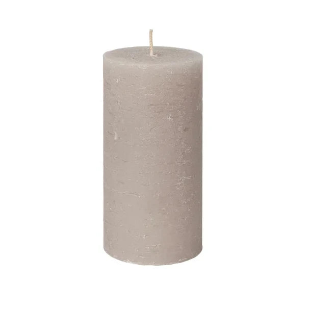 BROSTE Candle Pillar H135 - Linen