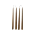 BROSTE Candle Taper S/4 H380 - Glossy Gold