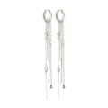 Drue Earrings - silver plated