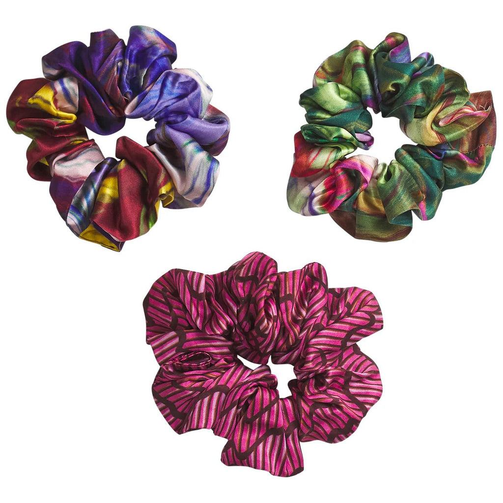 Sage and Clare Zoi Silk Hair Scrunchie