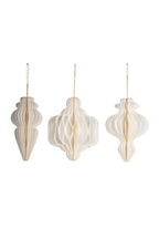 Papier Gilded Finial Assorted Set/3