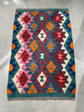 Vintage Handwoven Rug 93 x66cm (1587)