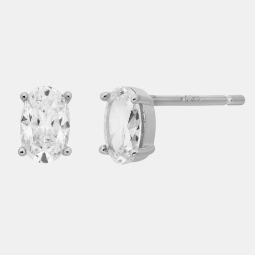 Sophie Store - Solitare Oval Studs