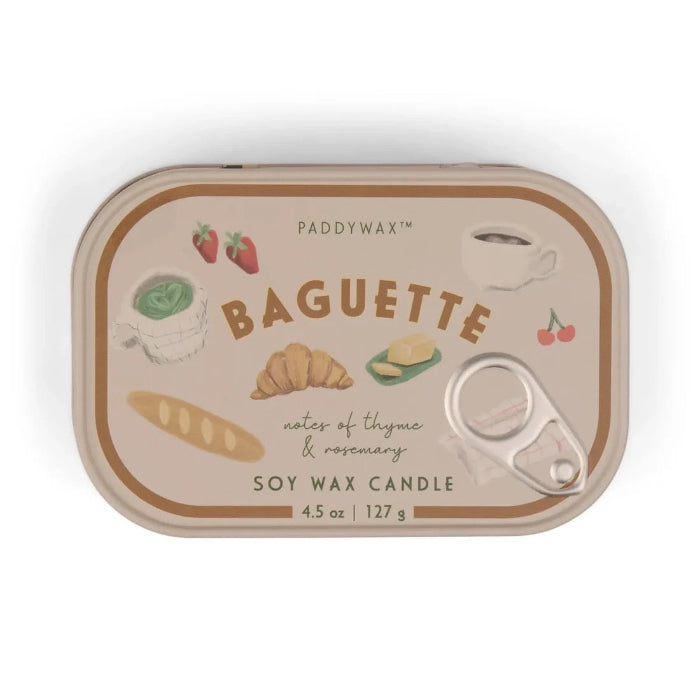 Paddywax Bistro Tin Candle 127g/4.50z