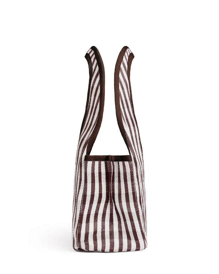 Eau Bags - Striped Recycled Nylon Bag - Lune Bag