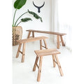 Teak Bench Small Natural